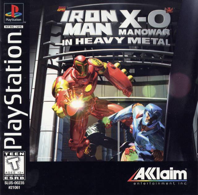 Main Image | Iron Man X-O Manowar in Heavy Metal Playstation