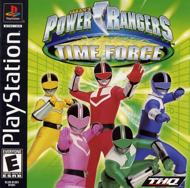 Main Image | Power Rangers Time Force Playstation