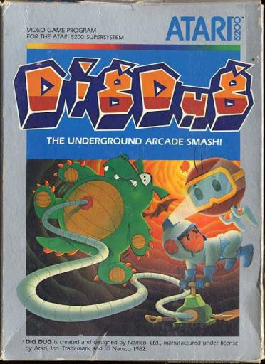 Main Image | Dig Dug Atari 5200