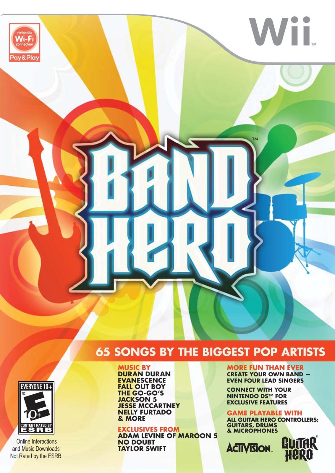 Main Image | Band Hero Wii