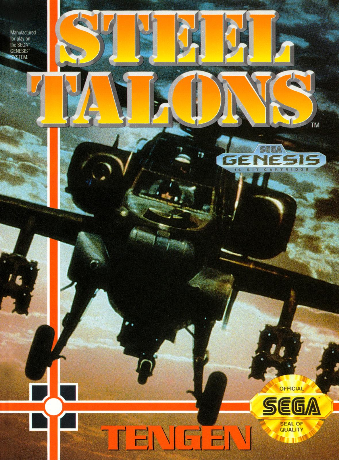 Main Image | Steel Talons Sega Genesis