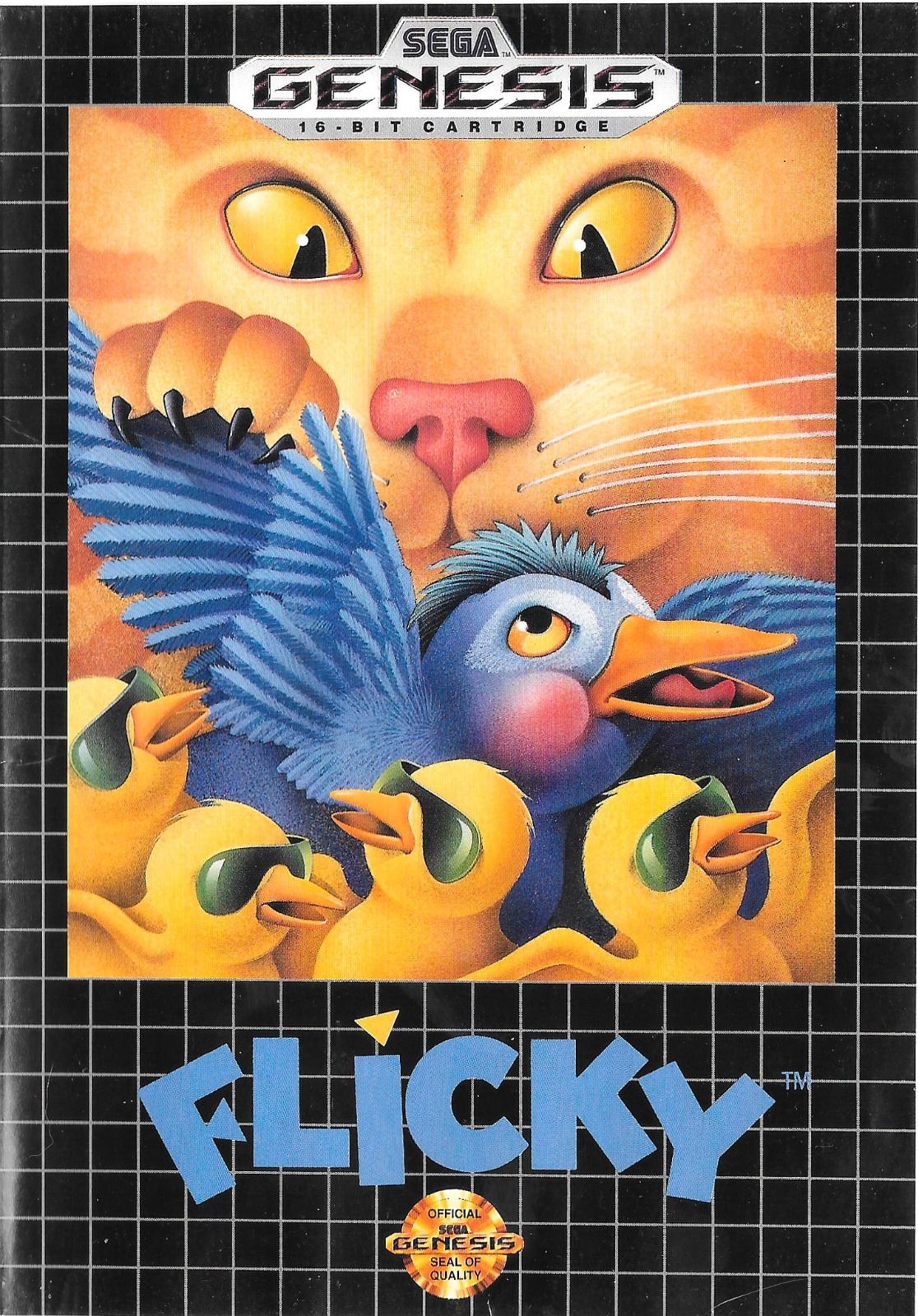 Main Image | Flicky Sega Genesis