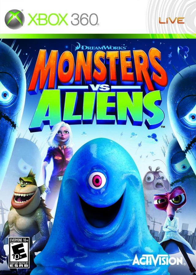 Main Image | Monsters vs. Aliens Xbox 360