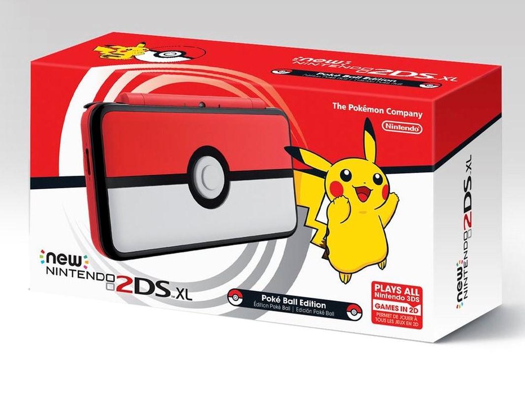 Main Image | New Nintendo 2DS XL Pokeball Nintendo 3DS