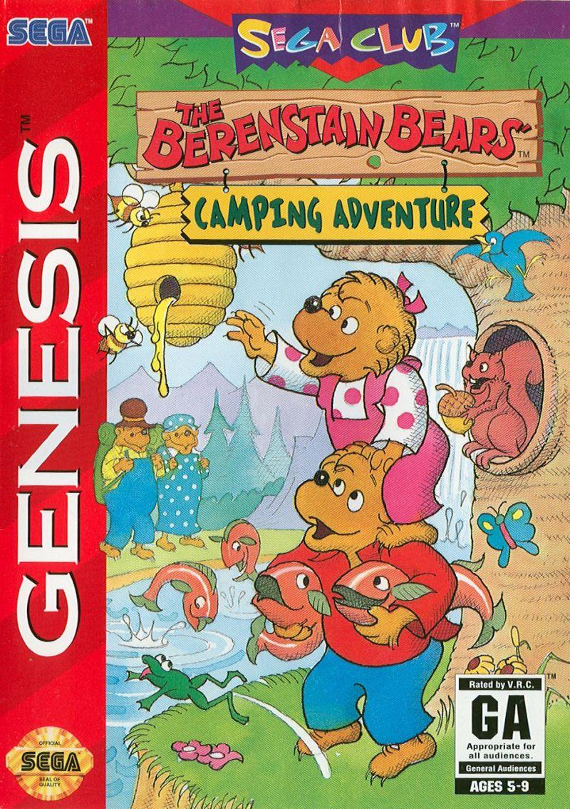 Main Image | Berenstain Bears Camping Adventure Sega Genesis