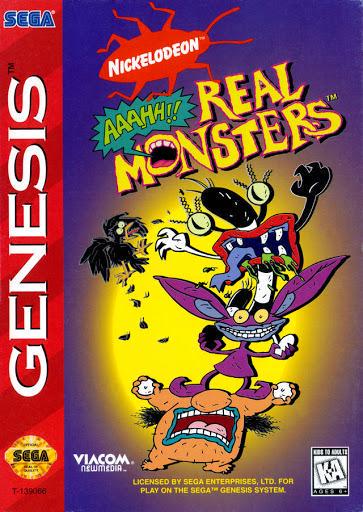 Main Image | AAAHH Real Monsters Sega Genesis