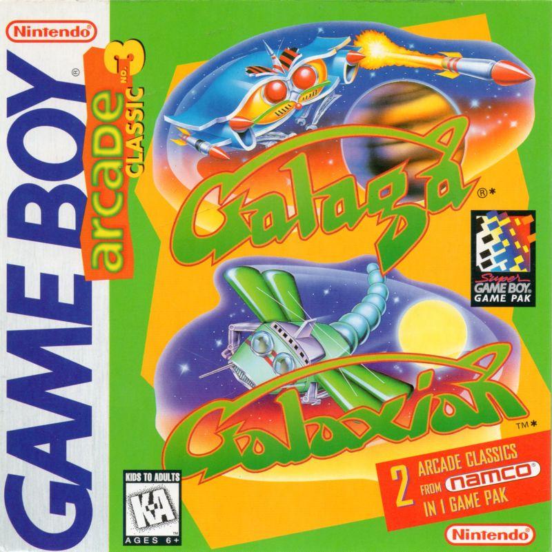 Main Image | Arcade Classic 3: Galaga and Galaxian GameBoy