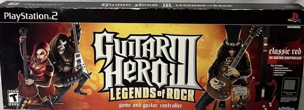 Guitar Hero III Legends Of Rock [SG Guitar Bundle]