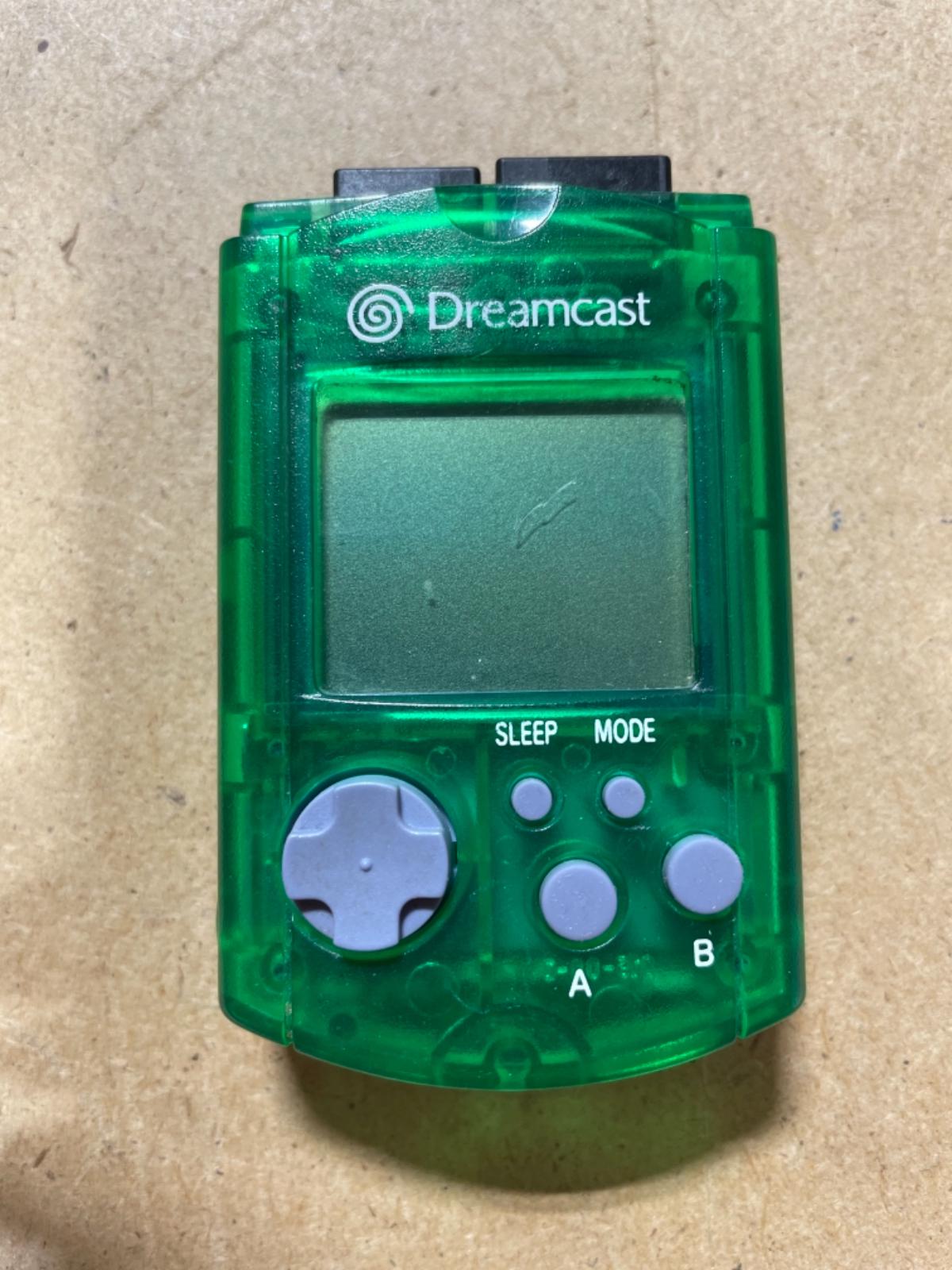 Main Image | Green Dreamcast VMU Sega Dreamcast