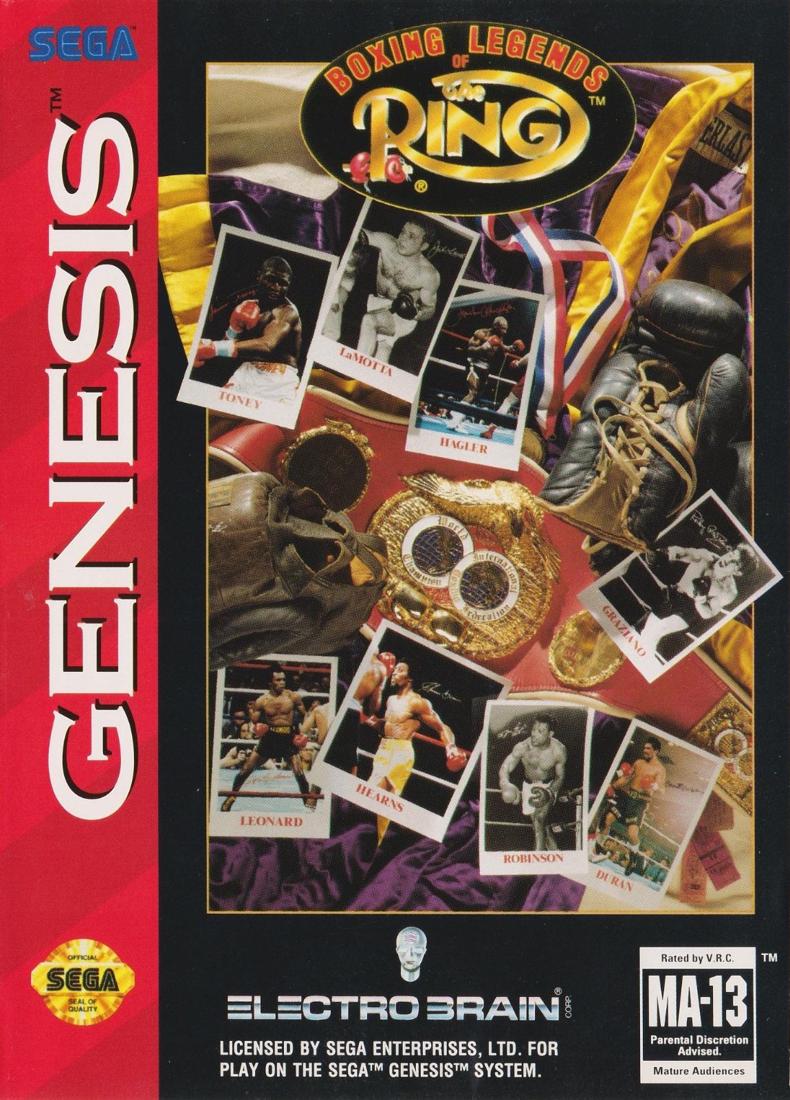 Main Image | Boxing Legends Of The Ring Sega Genesis