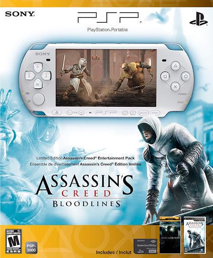 Main Image | PSP 3000 Limited Edition Assassin&#39;s Creed Bloodlines [White] PSP