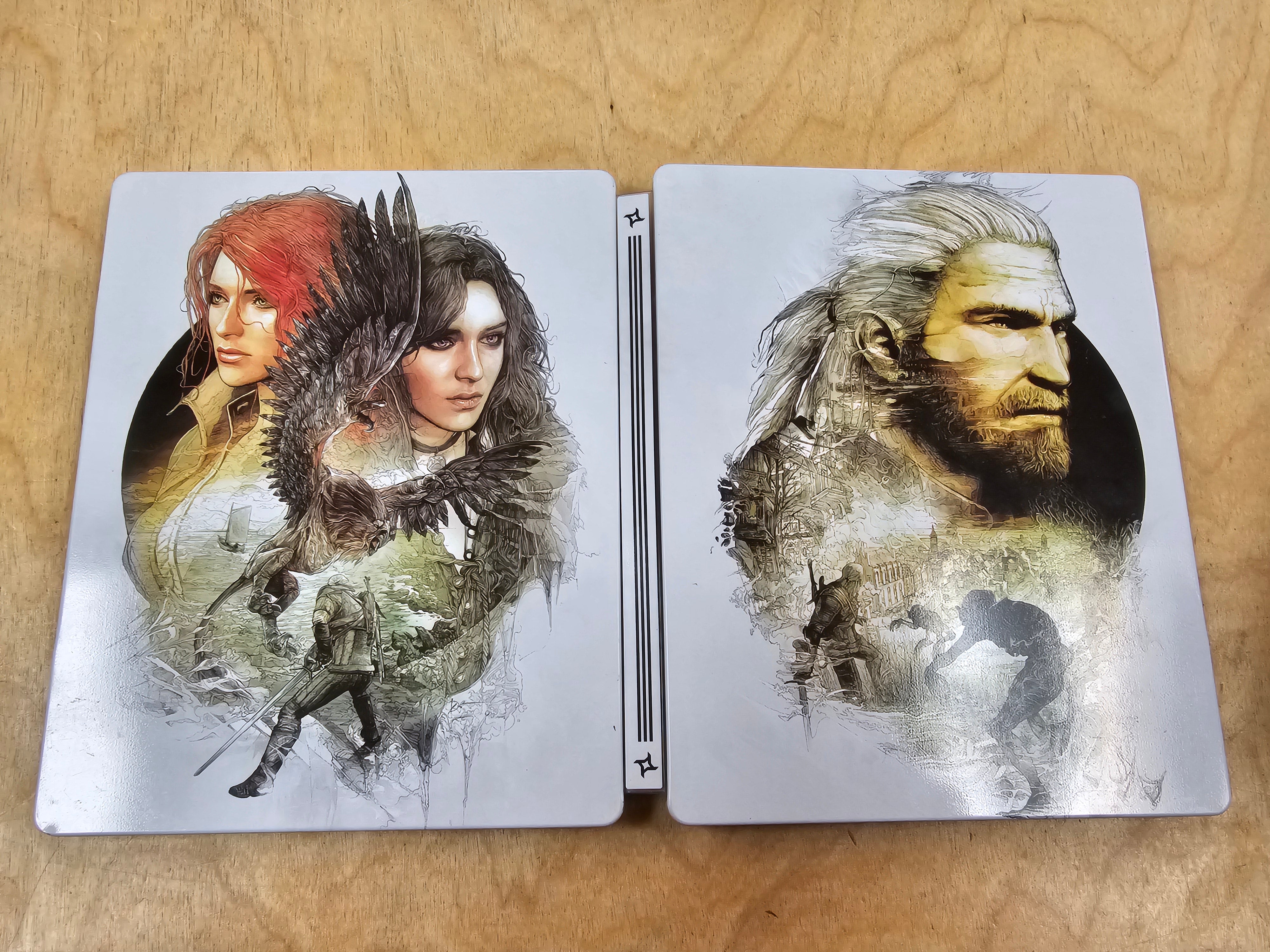Witcher 3: Wild Hunt avec Steelbook Case Rare Variant