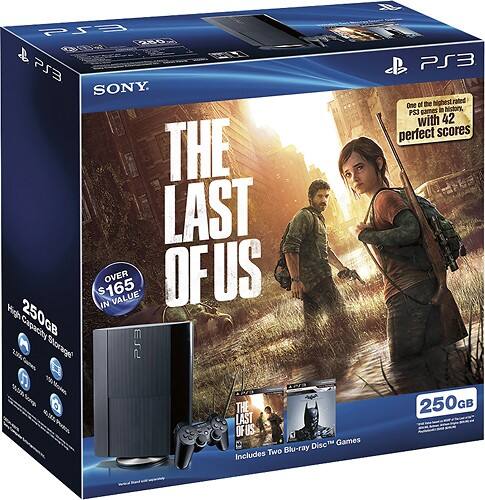 PlayStation 3 250GB Super Slim System [The Last of Us Bundle]