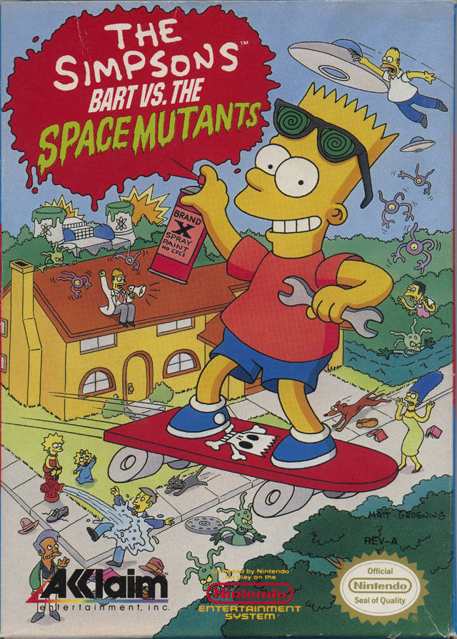 The Simpsons Bart vs the Space Mutants