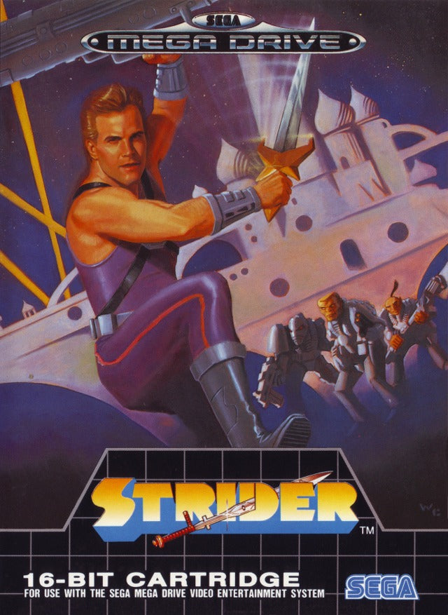 Strider PAL Mega Drive