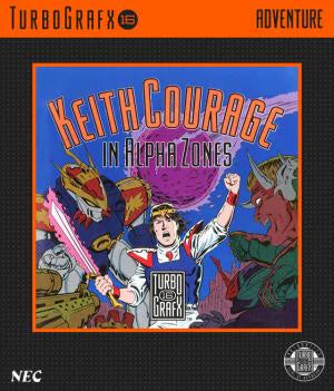 Keith Courage in Alpha Zones