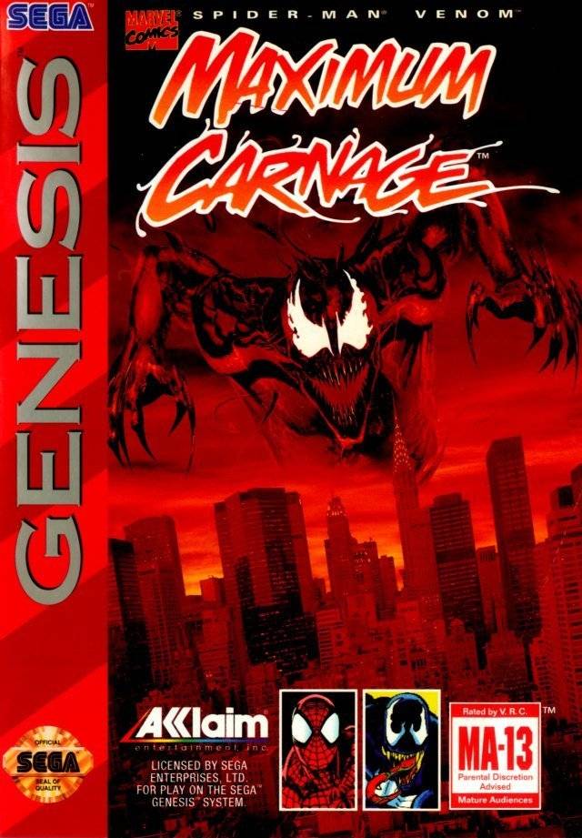 Spiderman Maximum Carnage