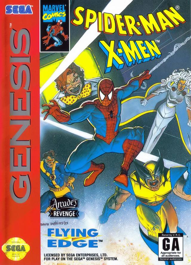 Spiderman X-Men Arcade's Revenge