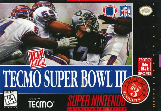 Tecmo Super Bowl III