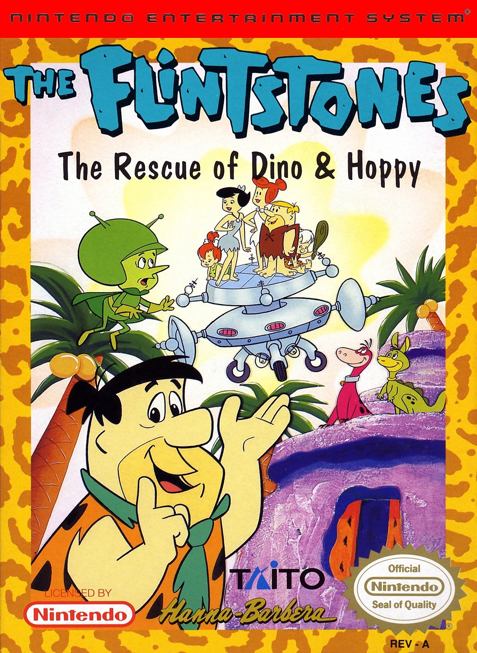 Flintstones The Rescue of Dino and Hoppy