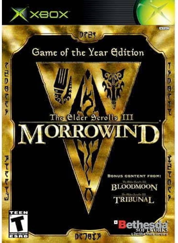 Elder Scrolls III Morrowind [Game of the Year]