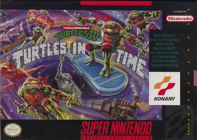 Teenage Mutant Ninja Turtles IV Turtles in Time