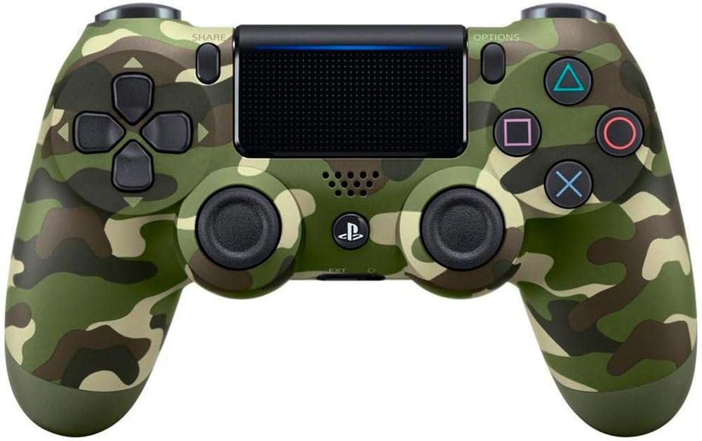 Playstation 4 Dualshock 4 Green Camo Controller