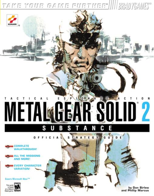 Metal Gear Solid 2: Substance [Xbox BradyGames]