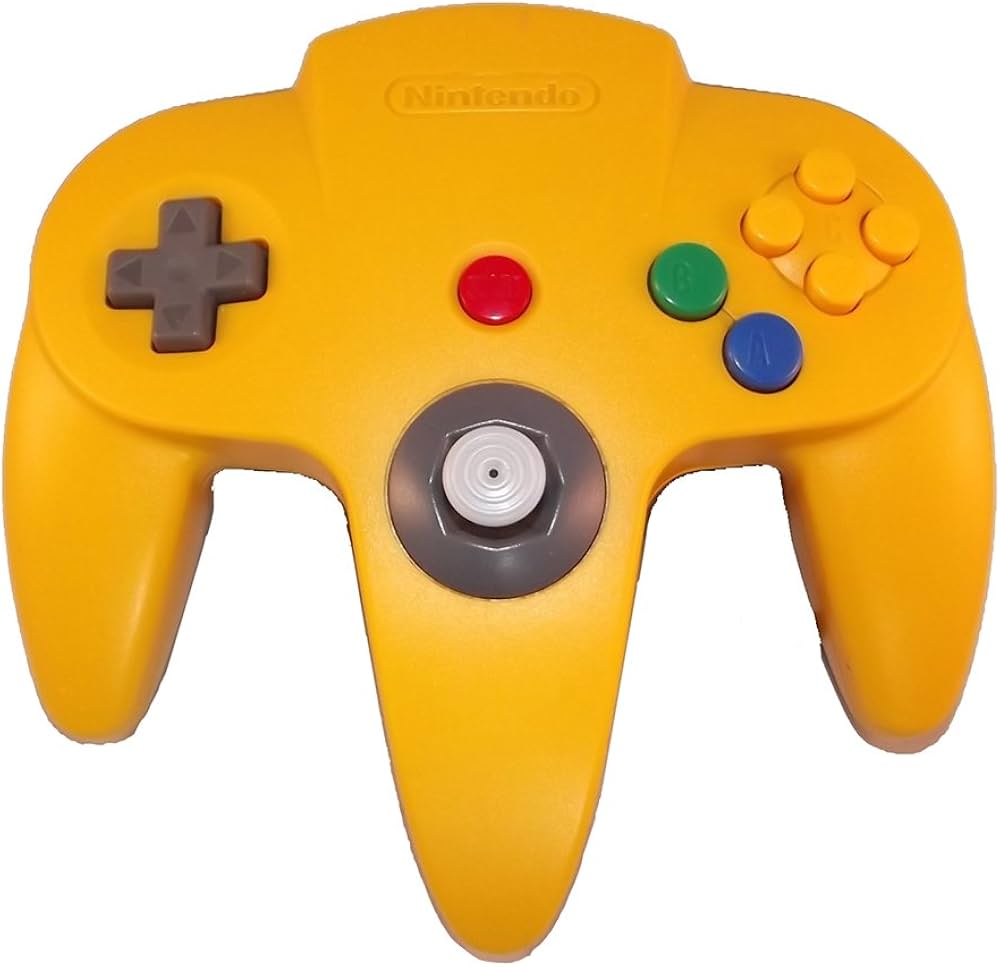 Manette Nintendo 64 Jaune N64