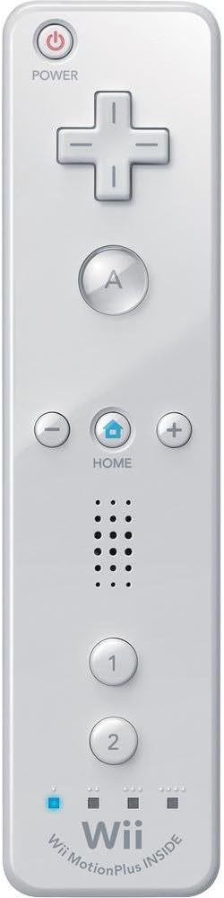 White Motion Plus Wii Remote (Wii/Wii U)