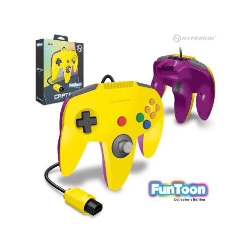 Hyperkin "Captain" Premium Controller For N64® (Rival Yellow)