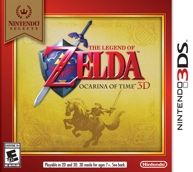 Zelda Ocarina of Time 3D [Nintendo Selects]