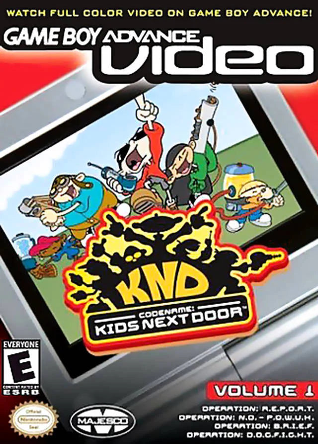 GBA Video Codename Kids Next Door Volume 1