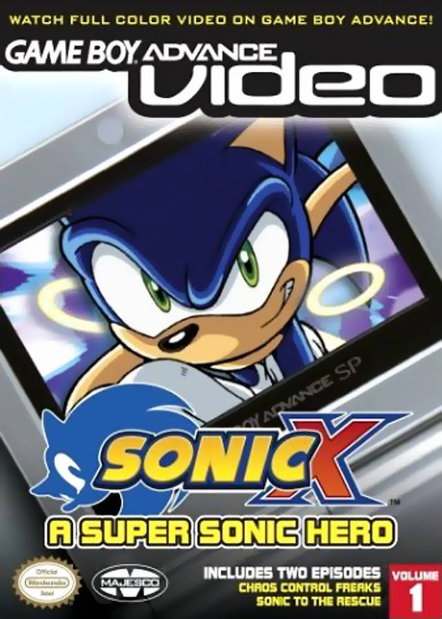 GBA Video Sonic X Volume 1