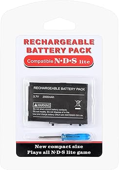 Lithium Rechargeable Battery Pack 3.7V 2000mAh  For Ds Lite.