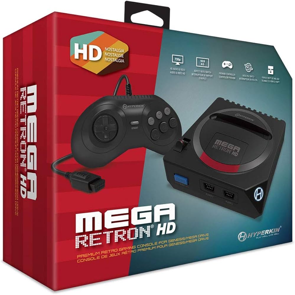 Console Mega Retron HD (Genesis et Mega Drive)