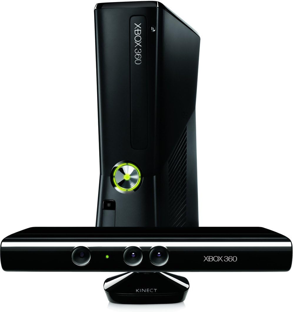 Xbox 360 Slim Console 250GB Kinect Bundle