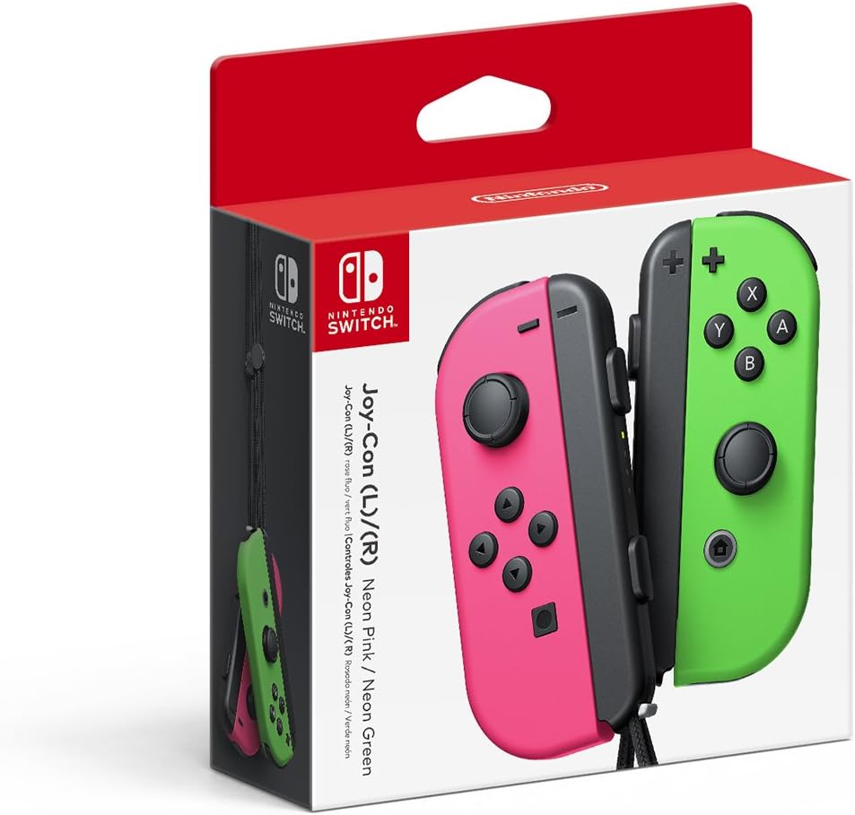 Joy-Con Neon Pink & Neon Green