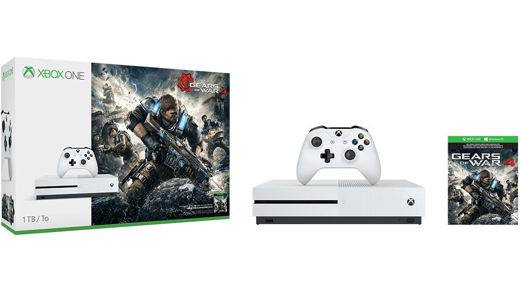 Xbox One S 1TB Console Gears of War 4 Bundle