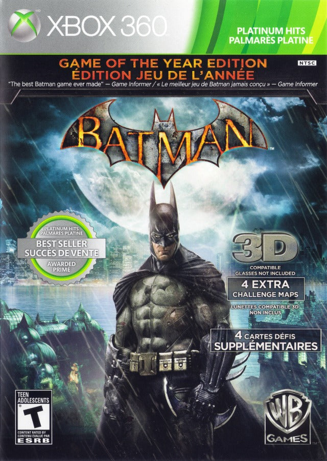 Batman: Arkham Asylum [Game of the Year]