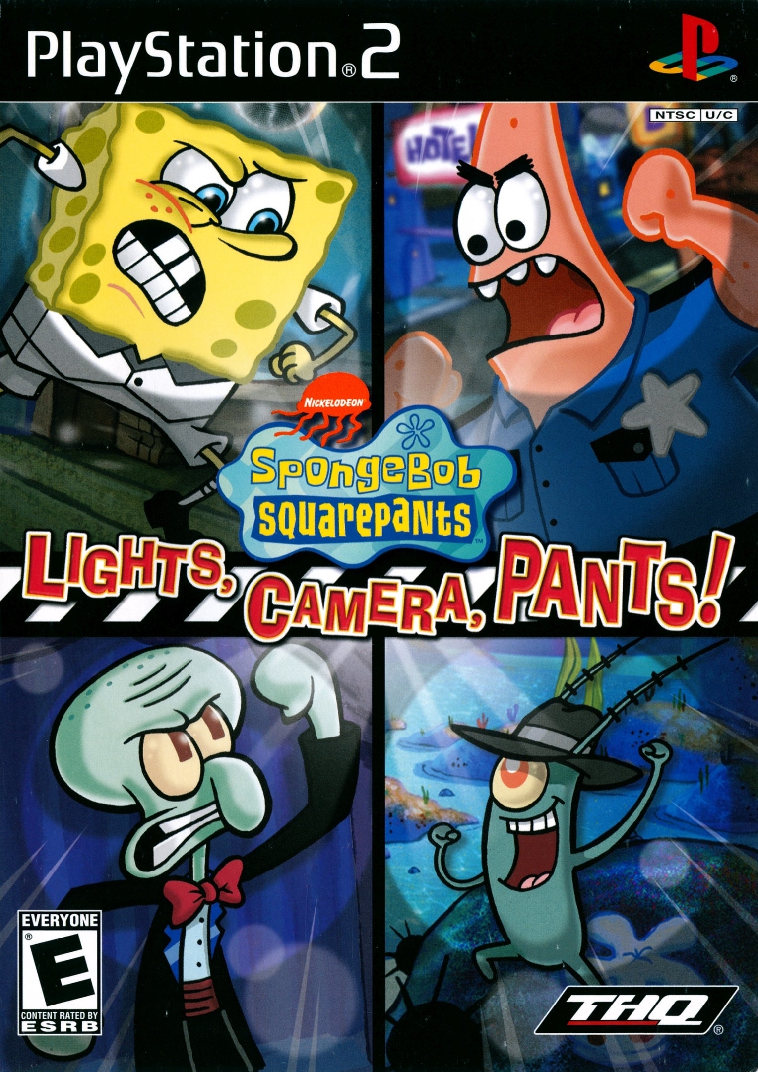 SpongeBob SquarePants Lights Camera Pants