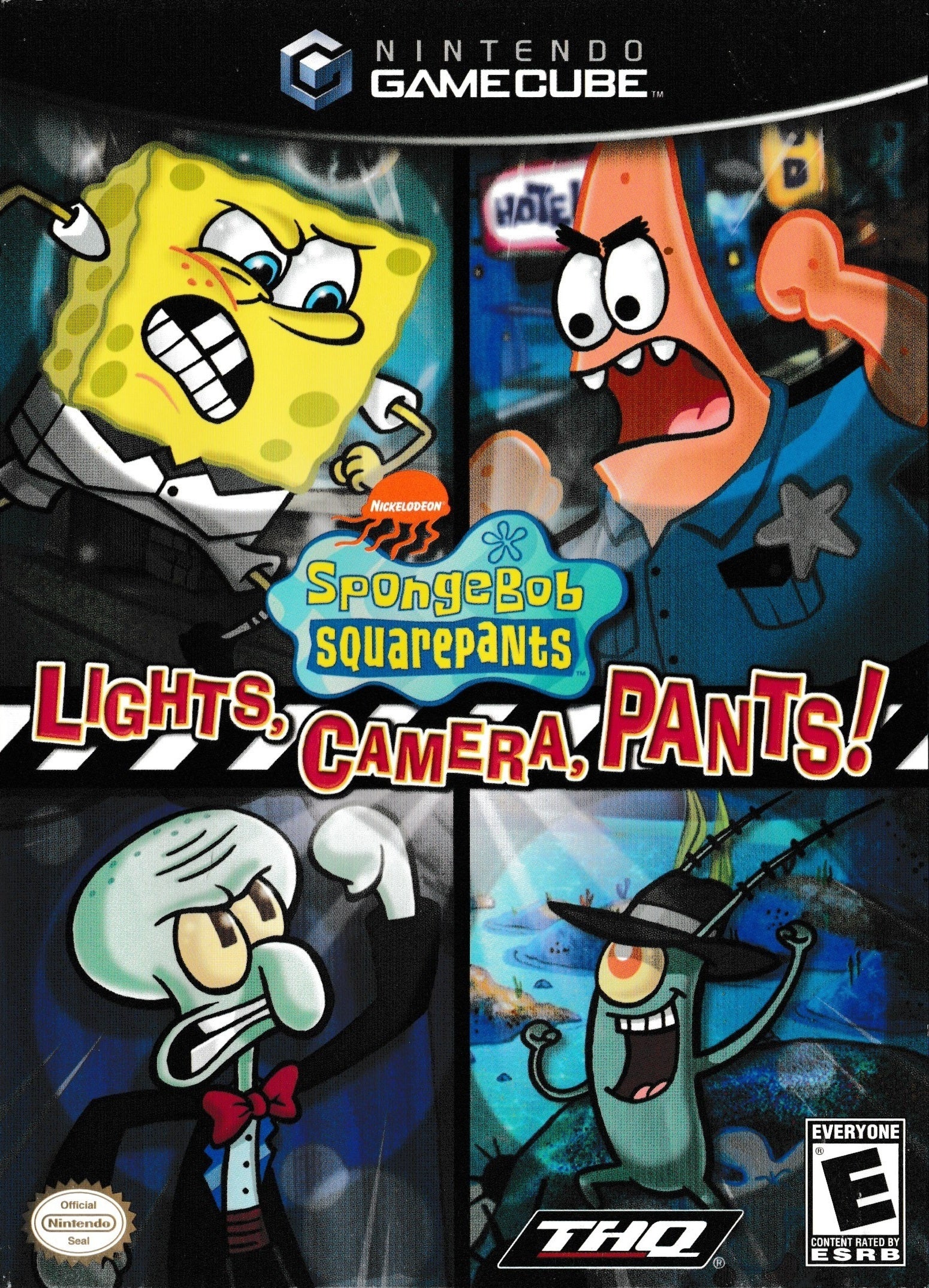 SpongeBob SquarePants Lights Camera Pants