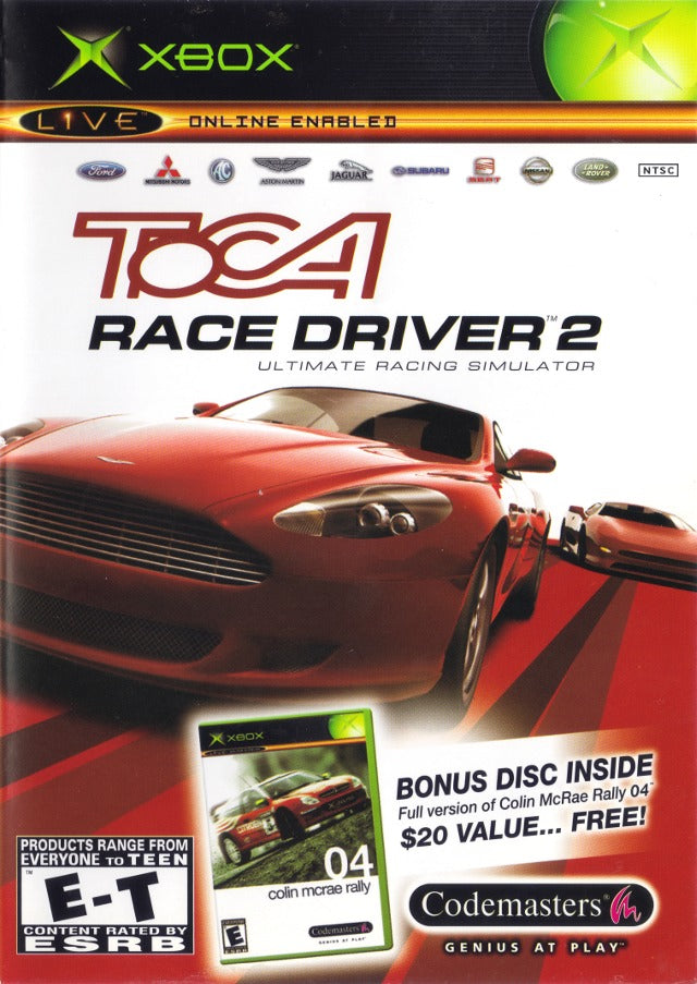 TOCA Race Driver 2 & Colin McRae Rally 04 Bundle