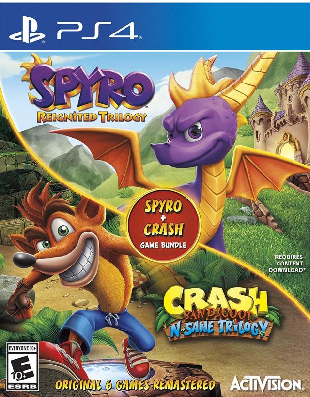 Spyro Reignited Trilogy & Crash Bandicoot N Sane Trilogy