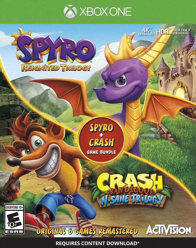 Spyro Reignited Trilogy & Crash Bandicoot N Sane Trilogy