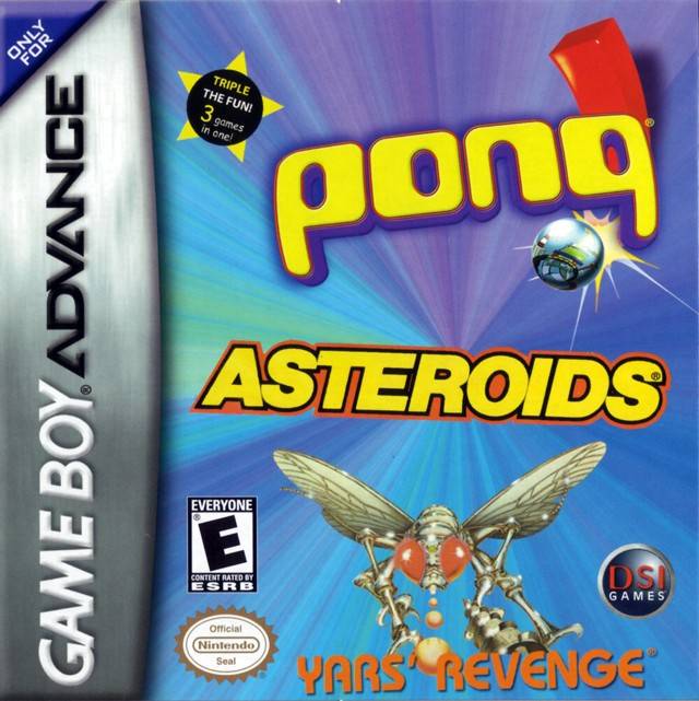 Pong / Asteroids / Yar's Revenge