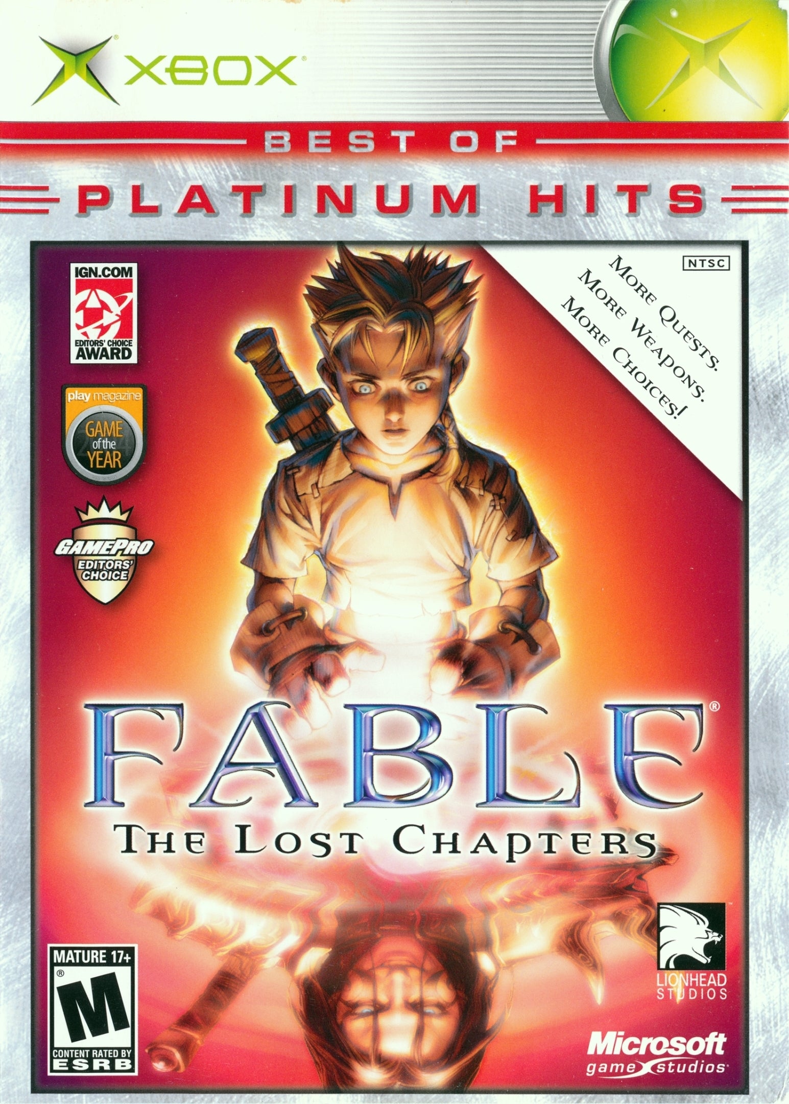 Fable The Lost Chapters [Best Of Platinum Hits]