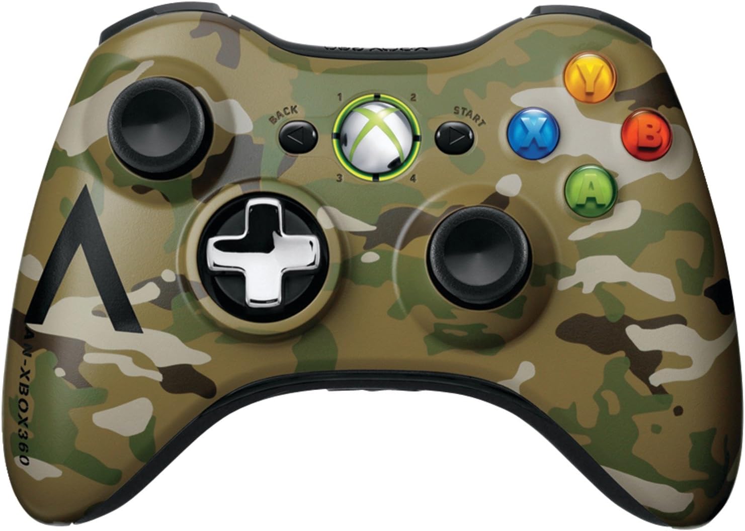 Manette Xbox 360 sans fil Camo