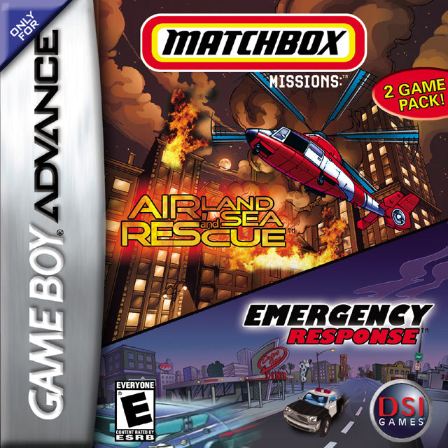 Matchbox Missions Air Land Sea Rescue & Emergency Response