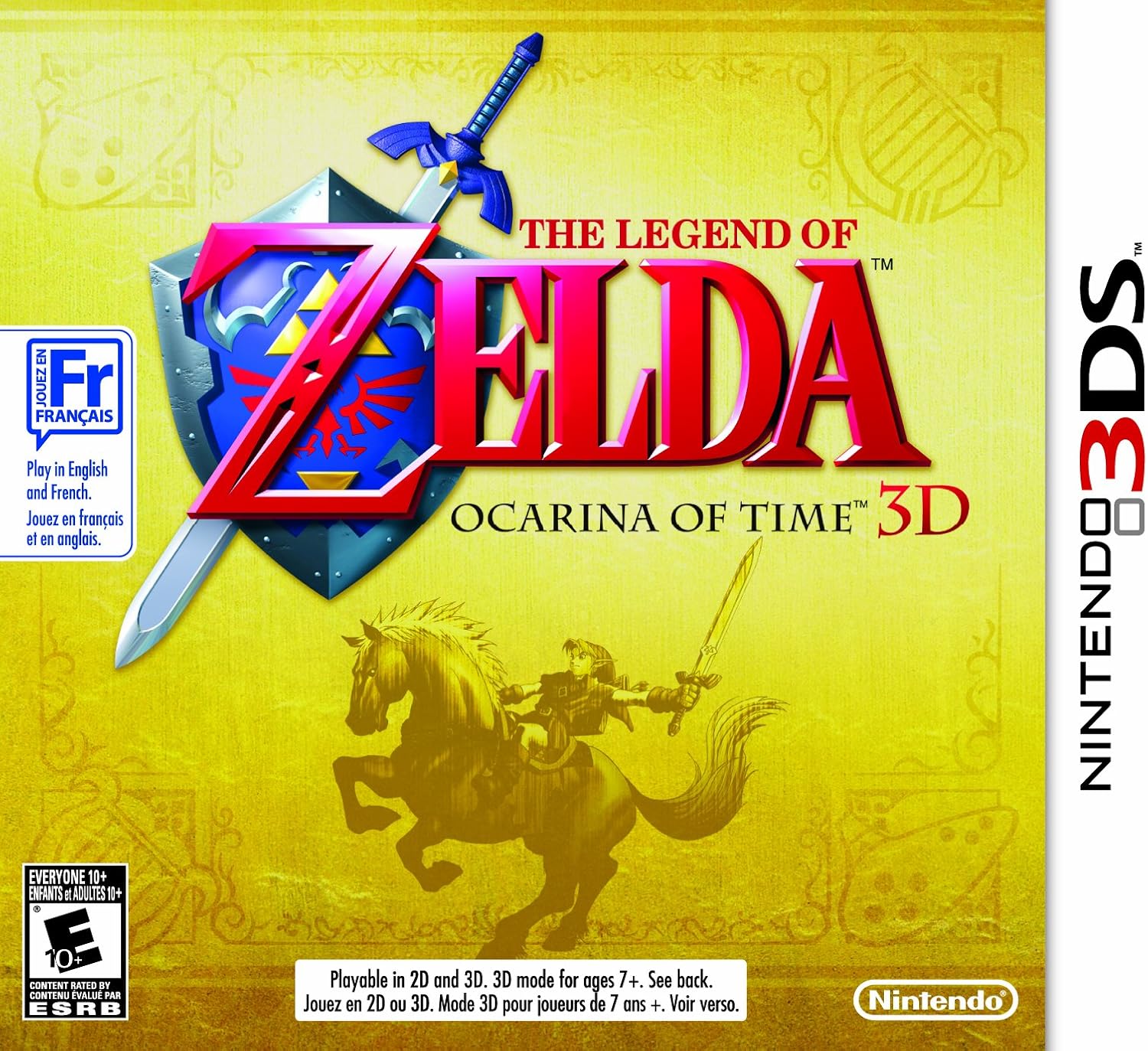 Zelda Ocarina Of Time 3D [Canadian]